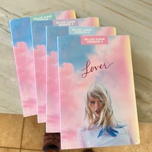 Taylor Swift Lover Deluxe Albums 1-4 (see description)